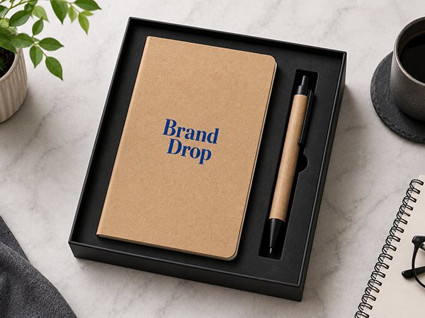 Branded-Notebook-and-Pen-Sets