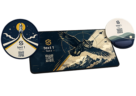 Mouse Pad with company logo Ireland